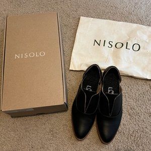 Nisolo Emma d'Orsay Oxford - Black - Size 7